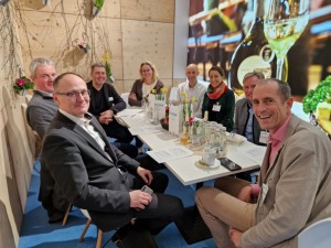 Gründungsversammlung des Bio-Lebensmittelhandwerkernetze auf der Biofach in Nürnberg.